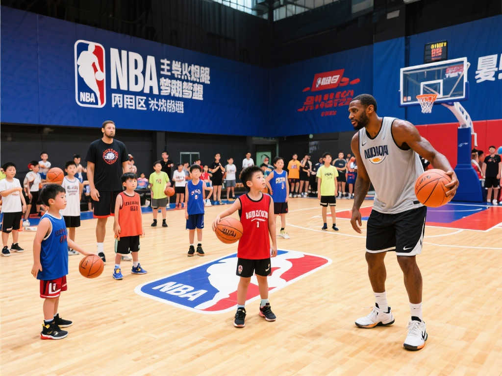 NBA球员暑期训练营火热,青少年参与积极 NBA球员暑期训练营火热,青少年参与积极